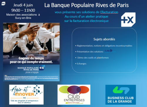 Atelier pratique E-Facturation